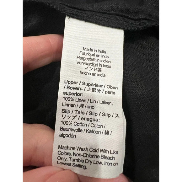 J crew Linen T-shirt dress - Picture 8 of 8